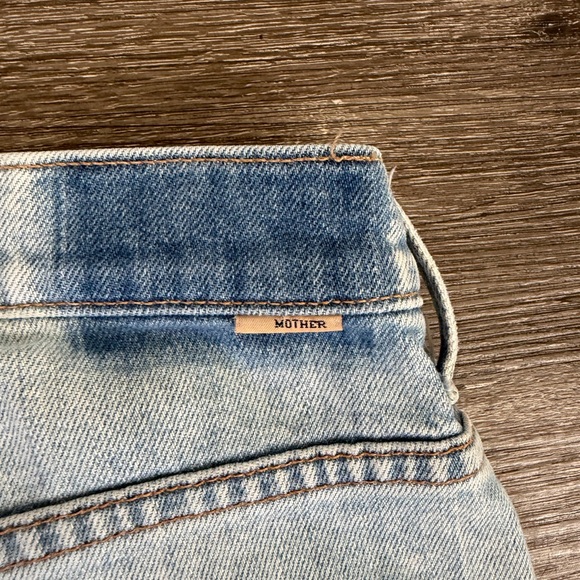 MOTHER Light Wash Straight Leg Jeans - Picture 5 of 6
